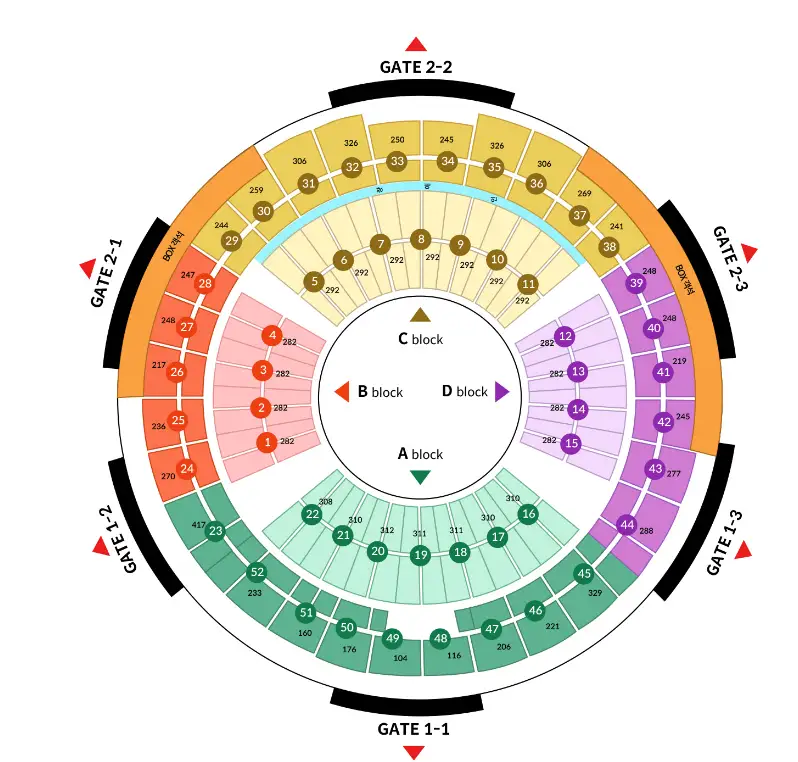 2층 좌석 시야와 숨은 명당