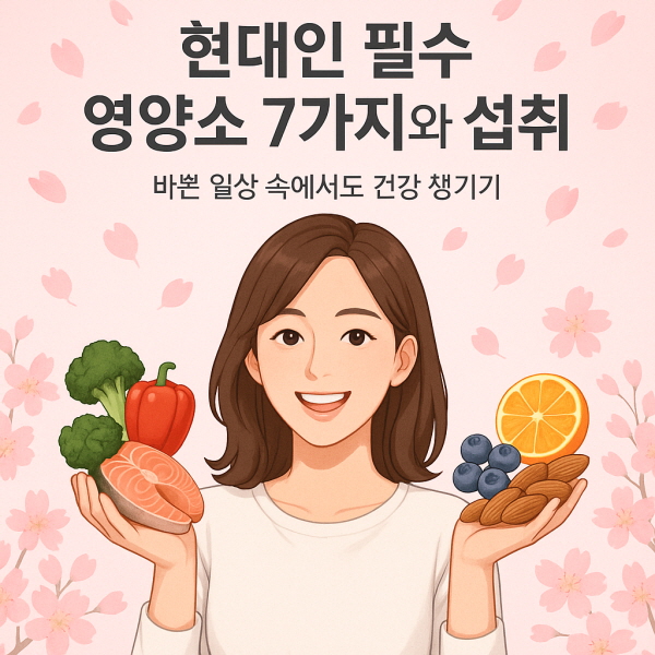 현대인 필수 영양소 7가지