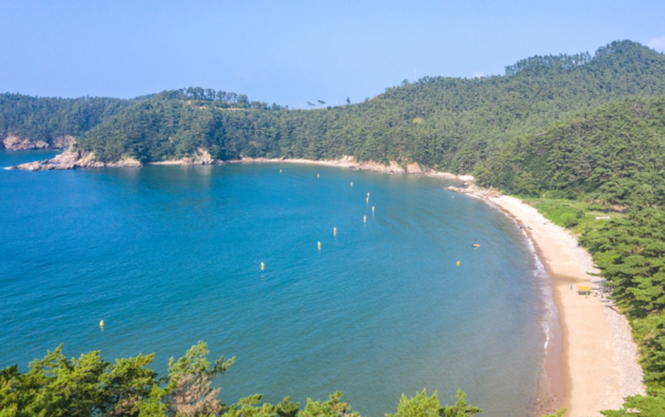 태안 구름포 해변 