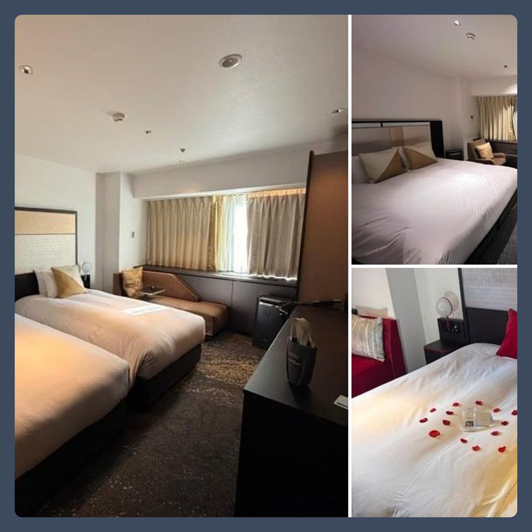 크로스 호텔 오사카（ORIX HOTELS & RESORTS） 객실 전경