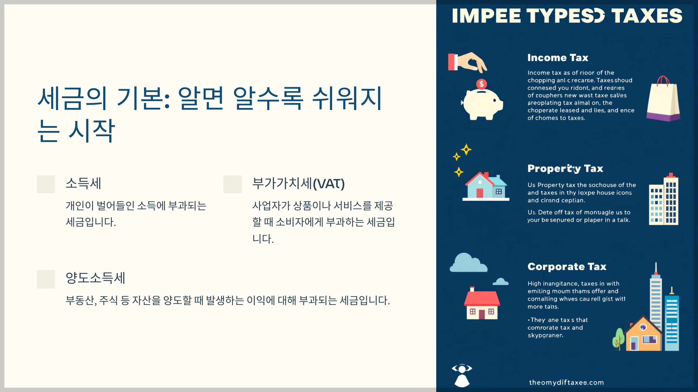 세금의 기본: 알면 알수록 쉬워지는 시작
