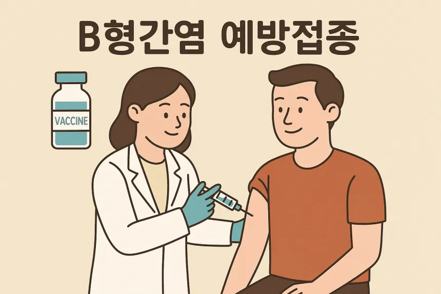 B형간염 예방접종