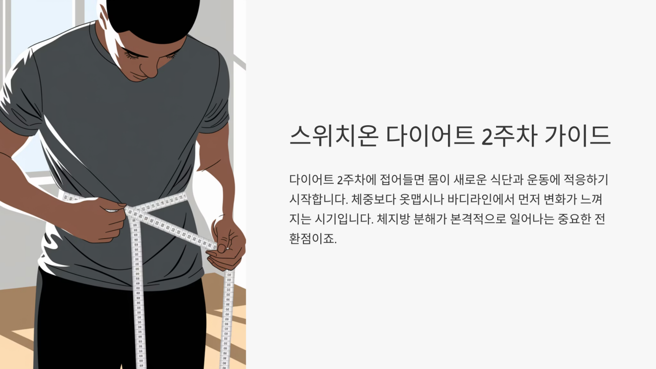 스위치온 다이어트 2주차 1