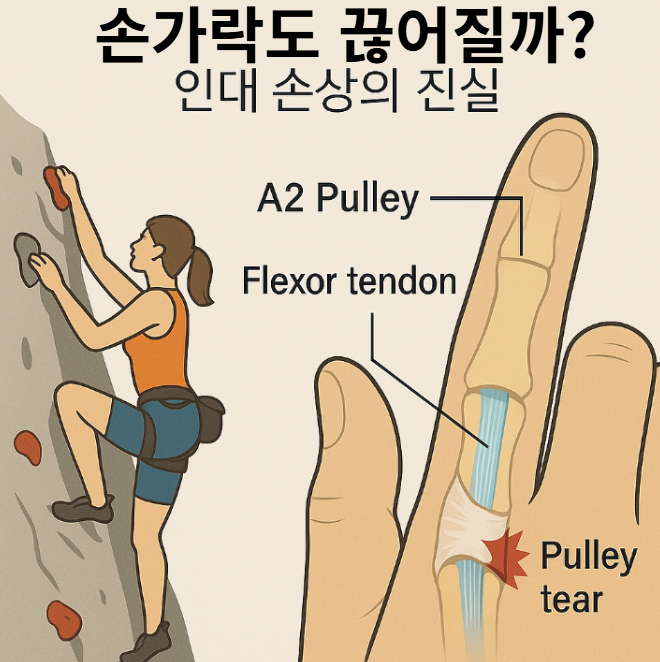 손가락도 끊어질까?
인대 손상의 진실 이미지