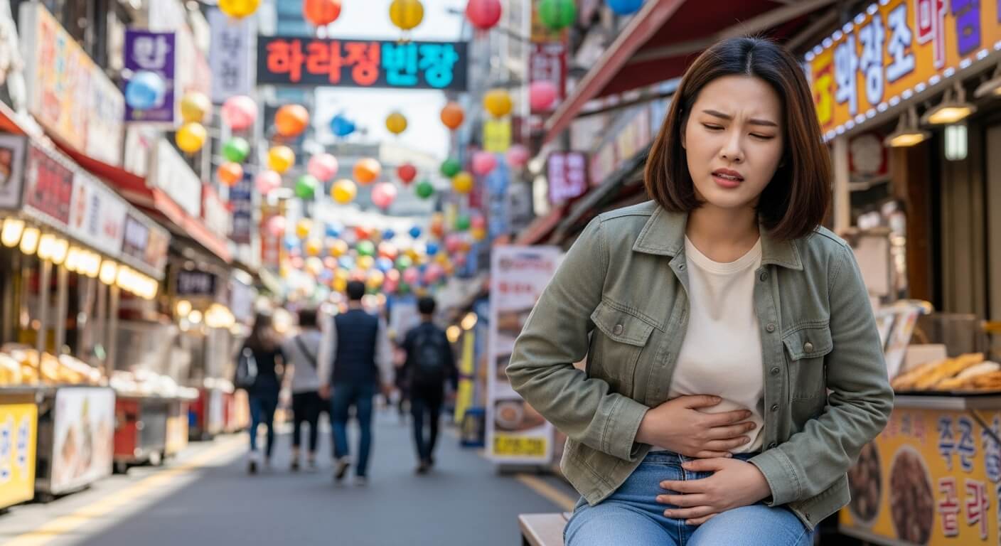 왼쪽 갈비뼈 아래 통증