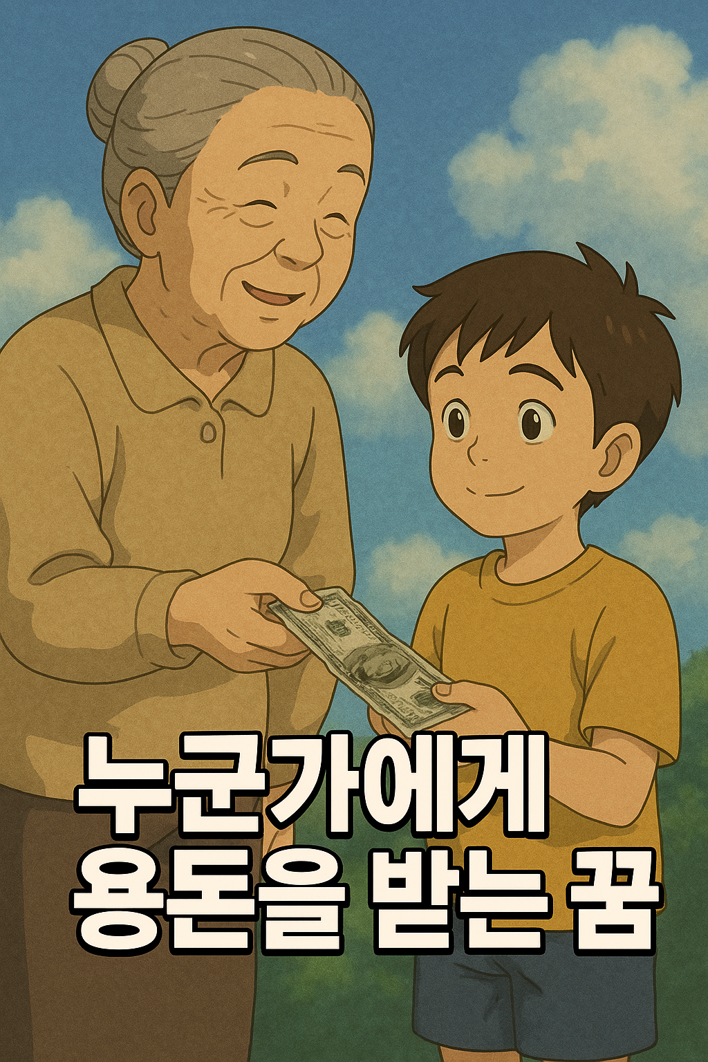 누군가에게 용돈을 받는 꿈