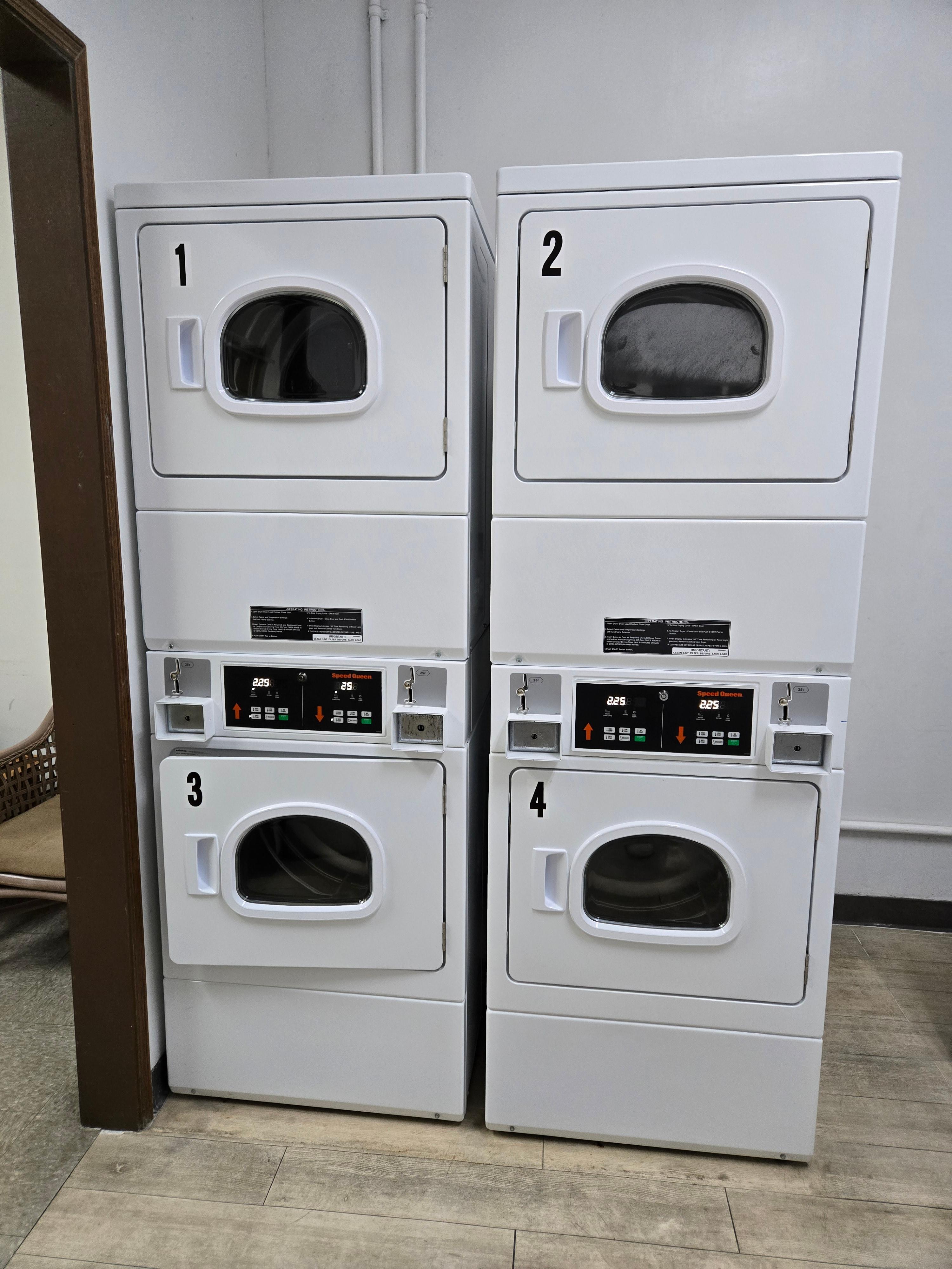 괌 PIC 리조트 세탁실 건조기