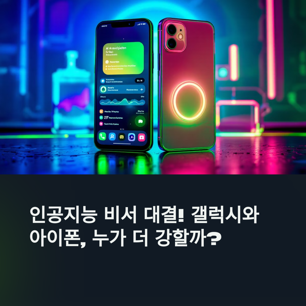 AI 비서 전쟁 개막! 갤럭시와 아이폰 썸네일