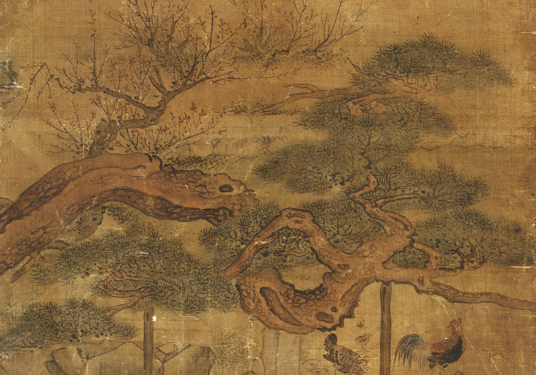 김홍도의 「바둑두기」