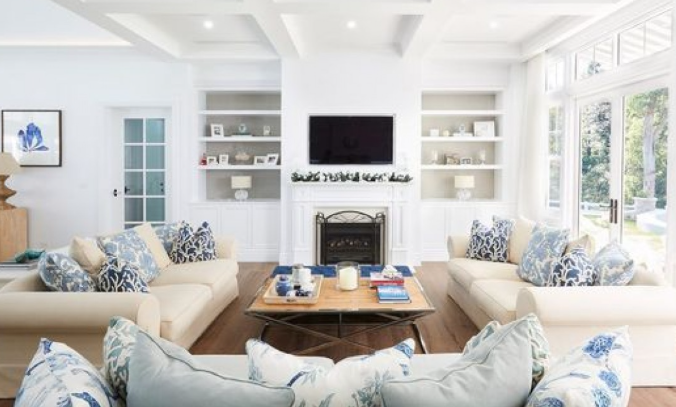 에어비엔비 설립과정 절차 설명중 거실 사진