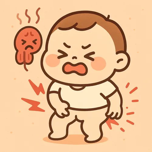 항문 주변 종창 설명 이미지