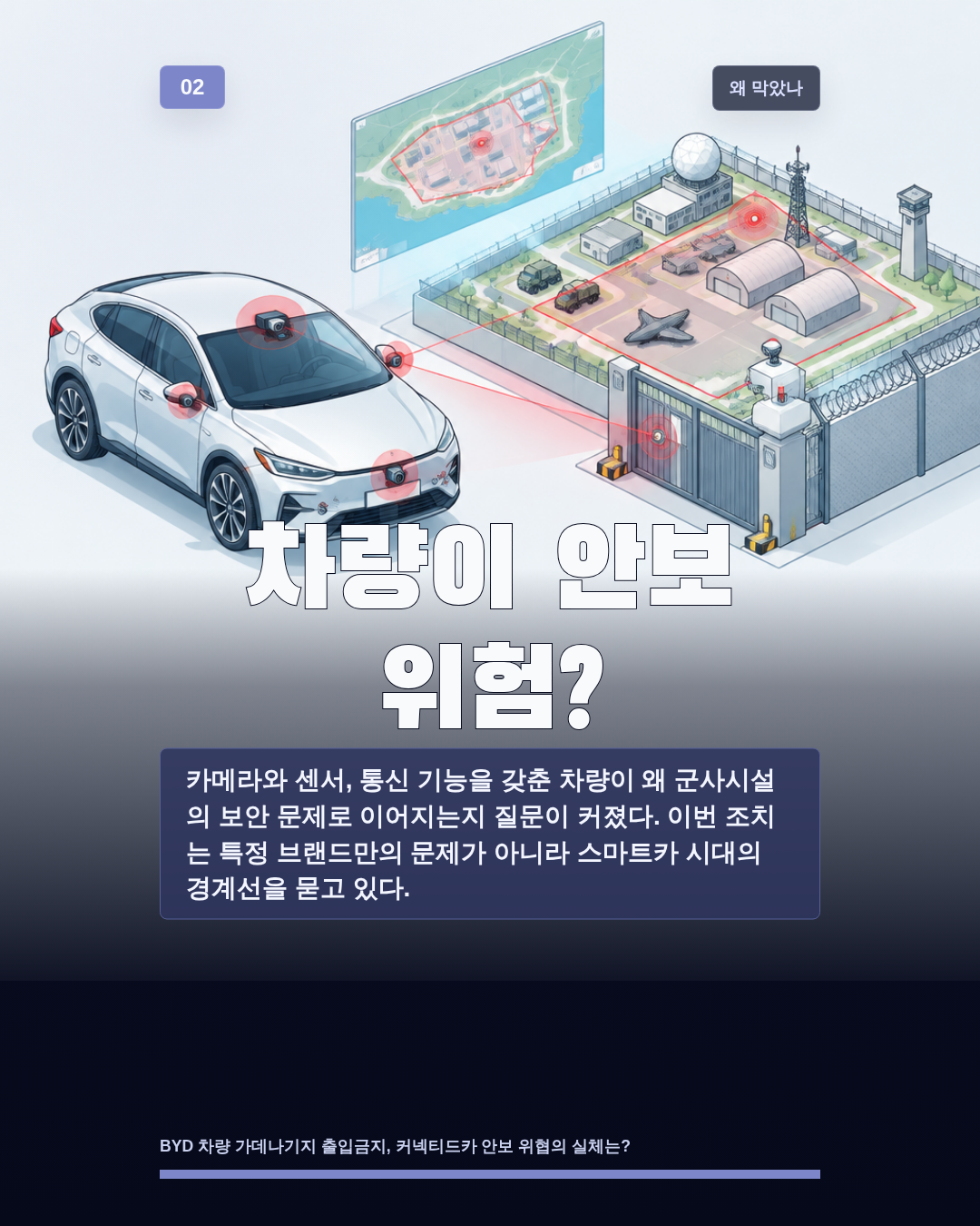 차량이 안보 위험?