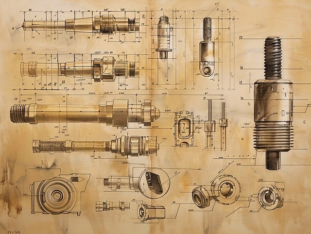나사 설계 사진