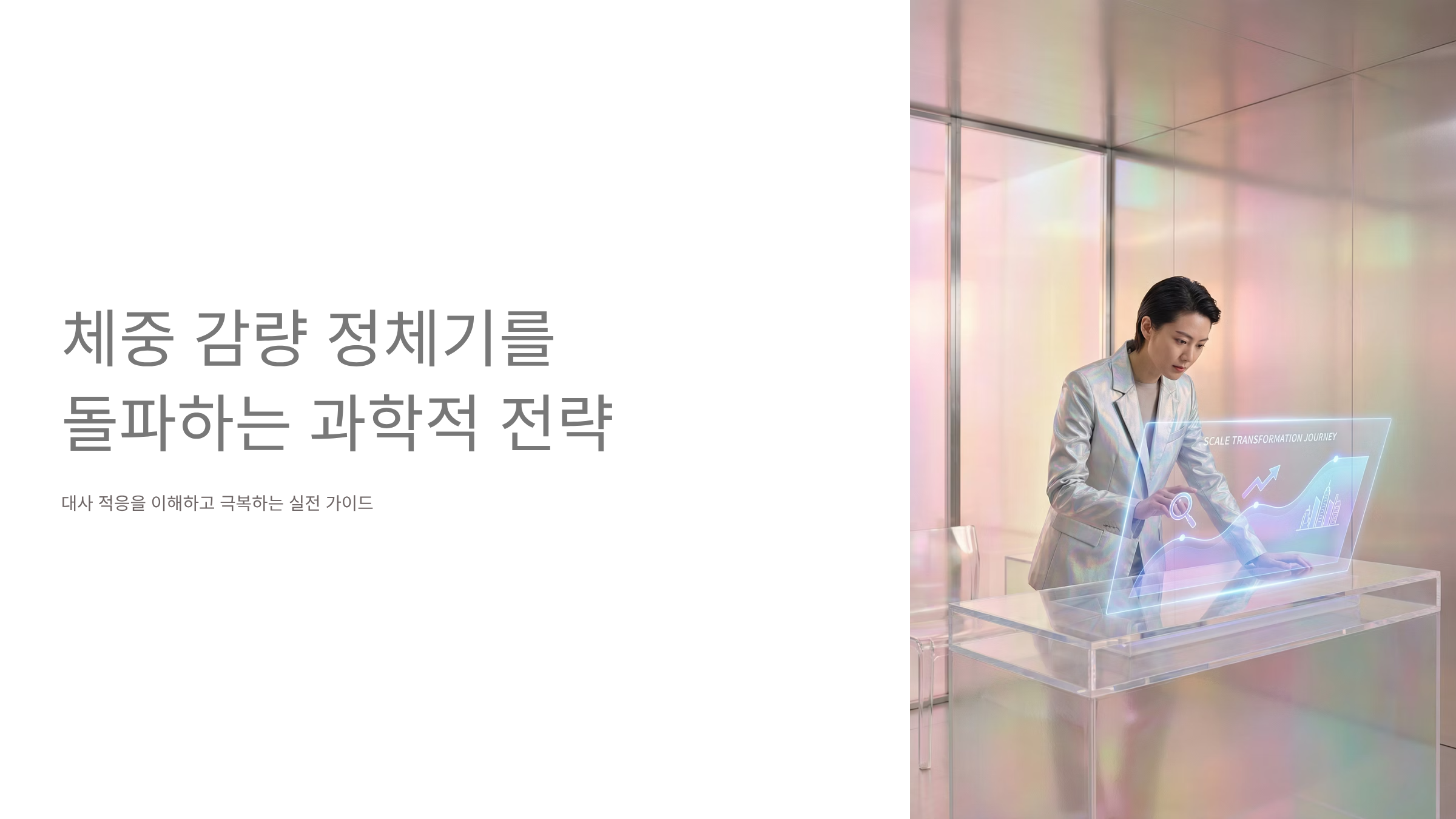 다이어트 정체기 탈출법, 과학적 해결책 7가지