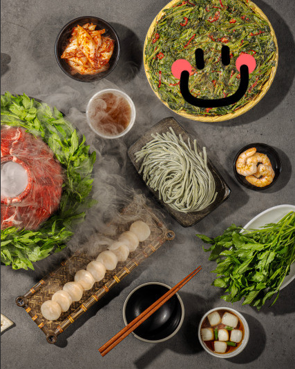 담구리샤브칼국수 대표 메뉴