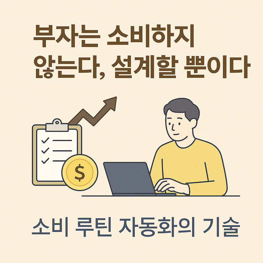 부자는 습관을 자동화한다 – 소비 루틴을 시스템으로 바꾸는 기술