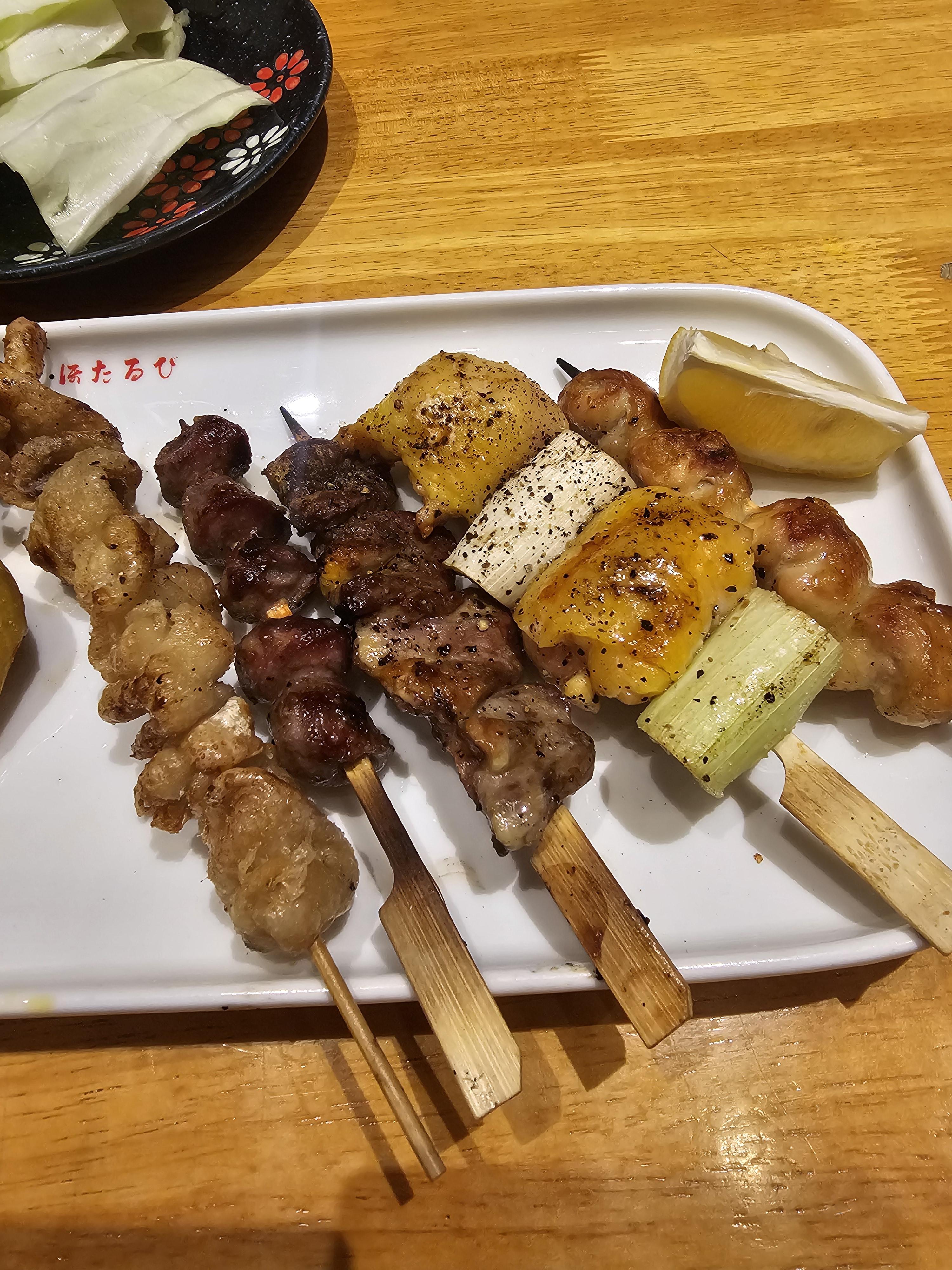 일본식당 꼬치 초밥 내돈내먹