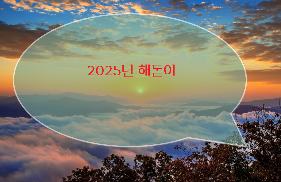 새해 해돋이 관람 의미