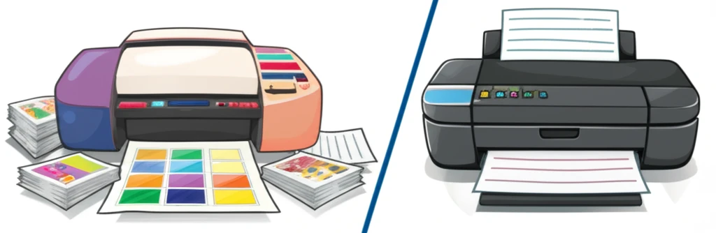 프린터 구매 전 필독! 잉크젯 vs