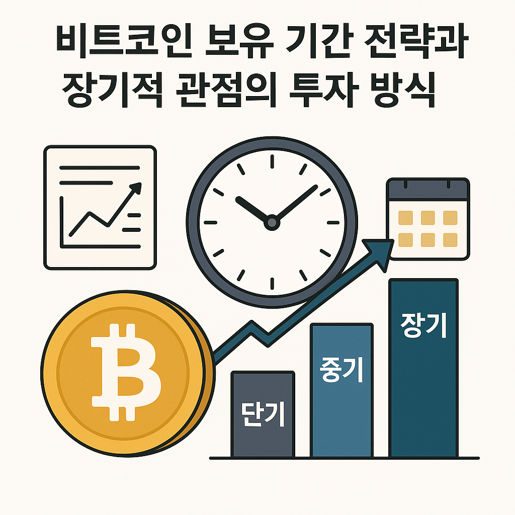 비트코인 보유 기간 전략과 장기적 관점의 투자 방식