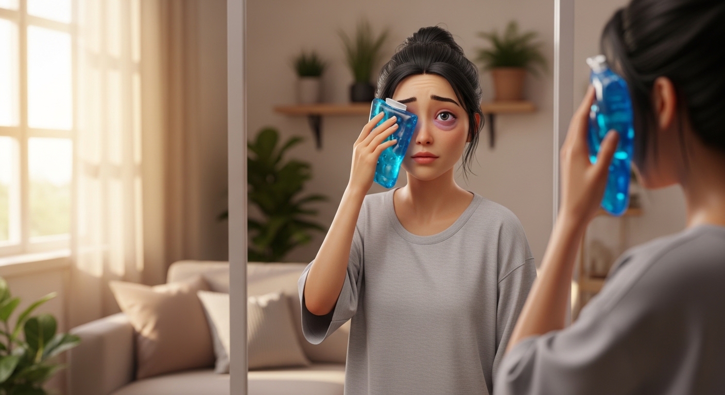 쌍꺼풀수술, 호박즙