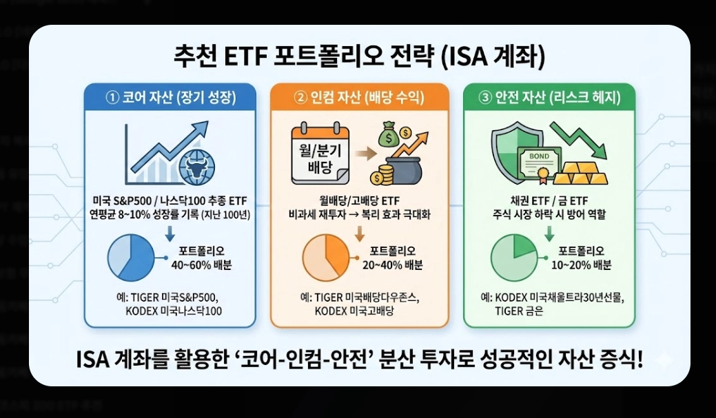 ISA ETF 투자 혜택 [2026년 개정] 청년형&middot;국민성장 ISA 비교 및 절세 극대화 전략