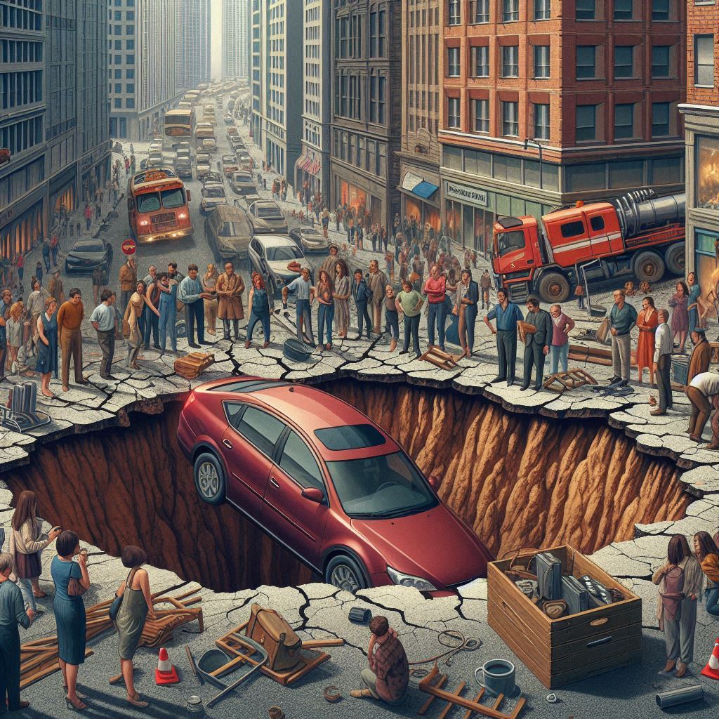 도로 한복판 연희동 싱크홀 사고 위치와 발생 원인은? 3