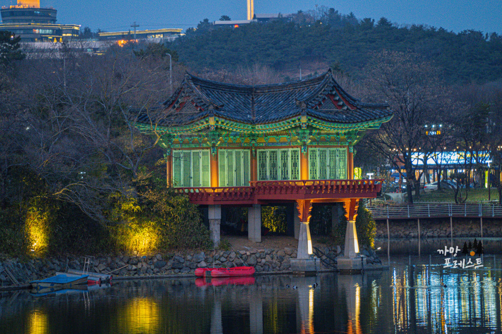 대구 성당못 야경