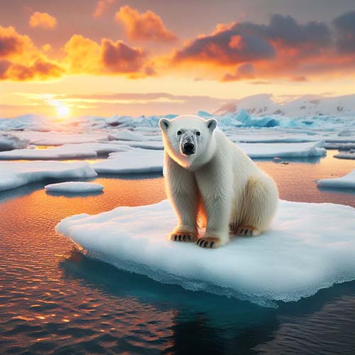 북극곰-기후변화