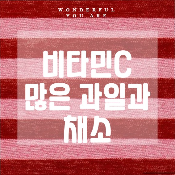 비타민C 완벽 가이드: 면역력과 피부를 위한 최고의 과일과 채소