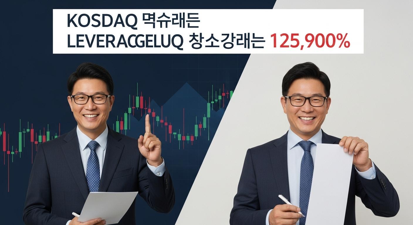 코스닥 레버리지 주가