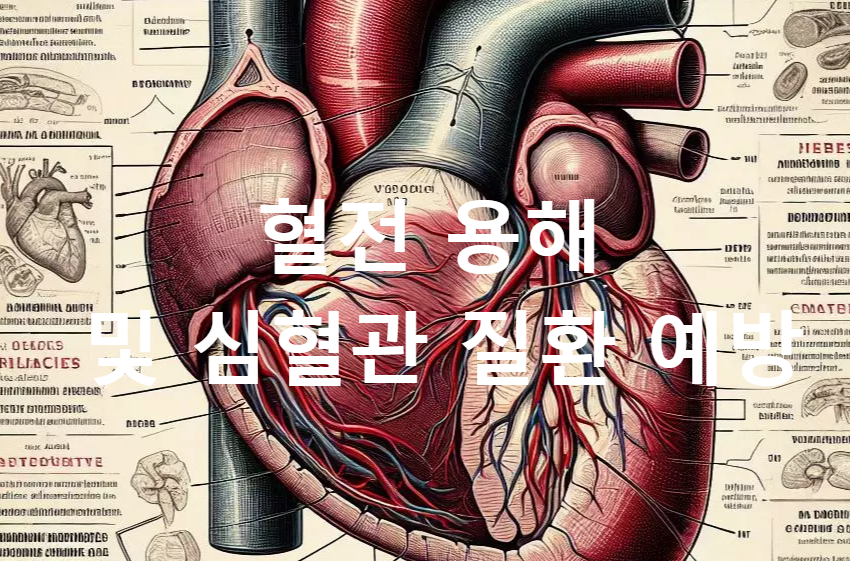 나토키나제 효능
1. 혈전 용해 및 심혈관 질환 예방