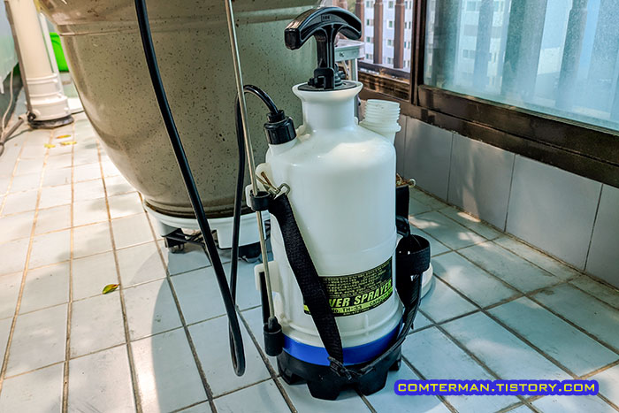 크로바 압축분무기 5리터