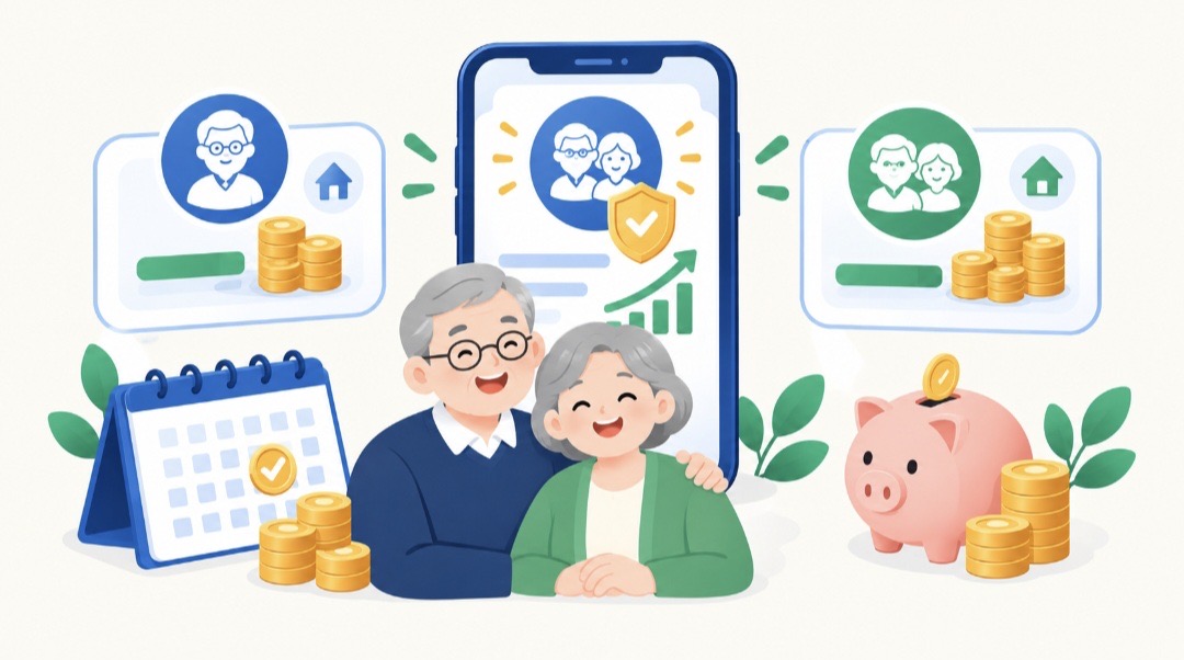 기초연금 신청 자격 소득인정액 계산법 및 단독 부부 가구 감액 기준 총정리