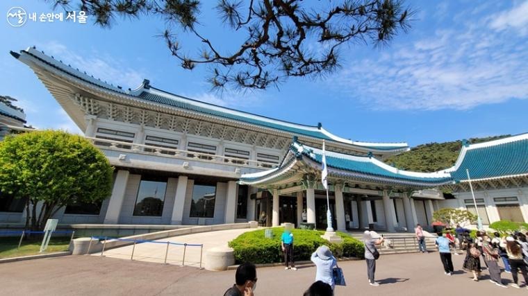 청와대 전경-왜지금가야할까? -본광앞