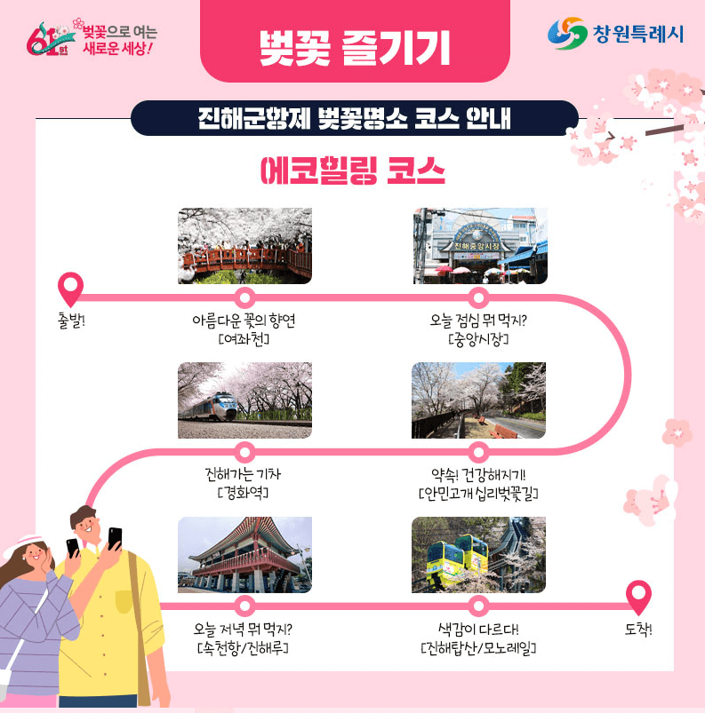 2024 제 62회 진해군항제 벚꽃축제 일정 벚꽃명소 코스