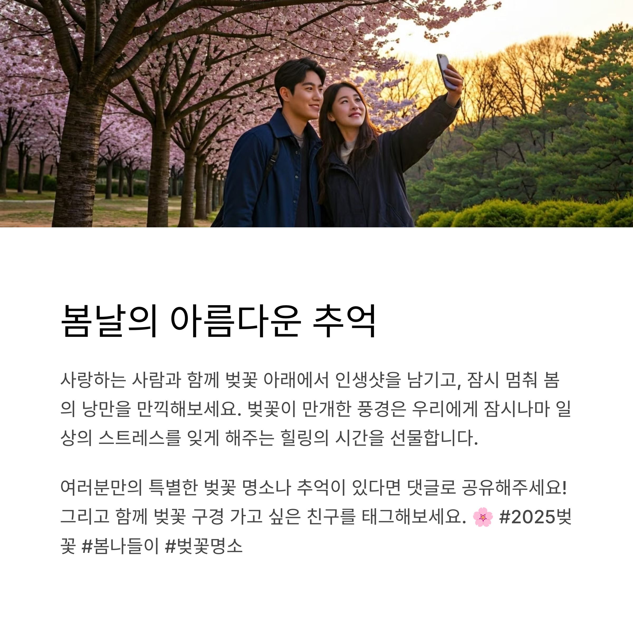 서울인천벚꽃