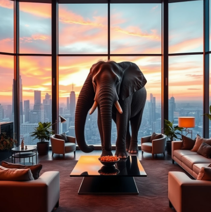 펜트하우스 코끼리 영화그림