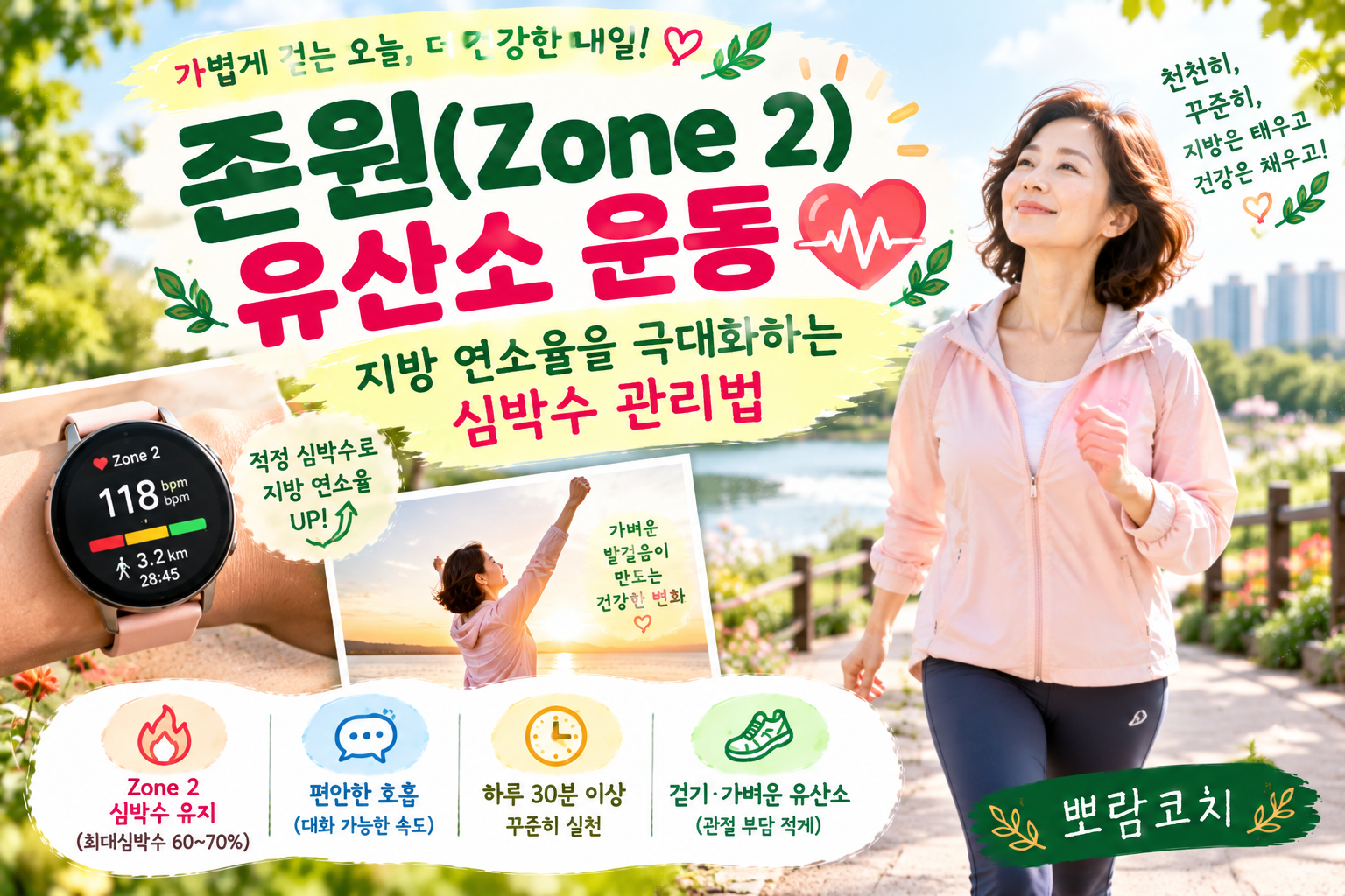 따스한 노을빛을 받으며 편안한 표정으로 가볍게 기지개를 켜는 모습