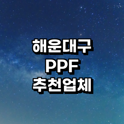 부산 해운대구 ppf