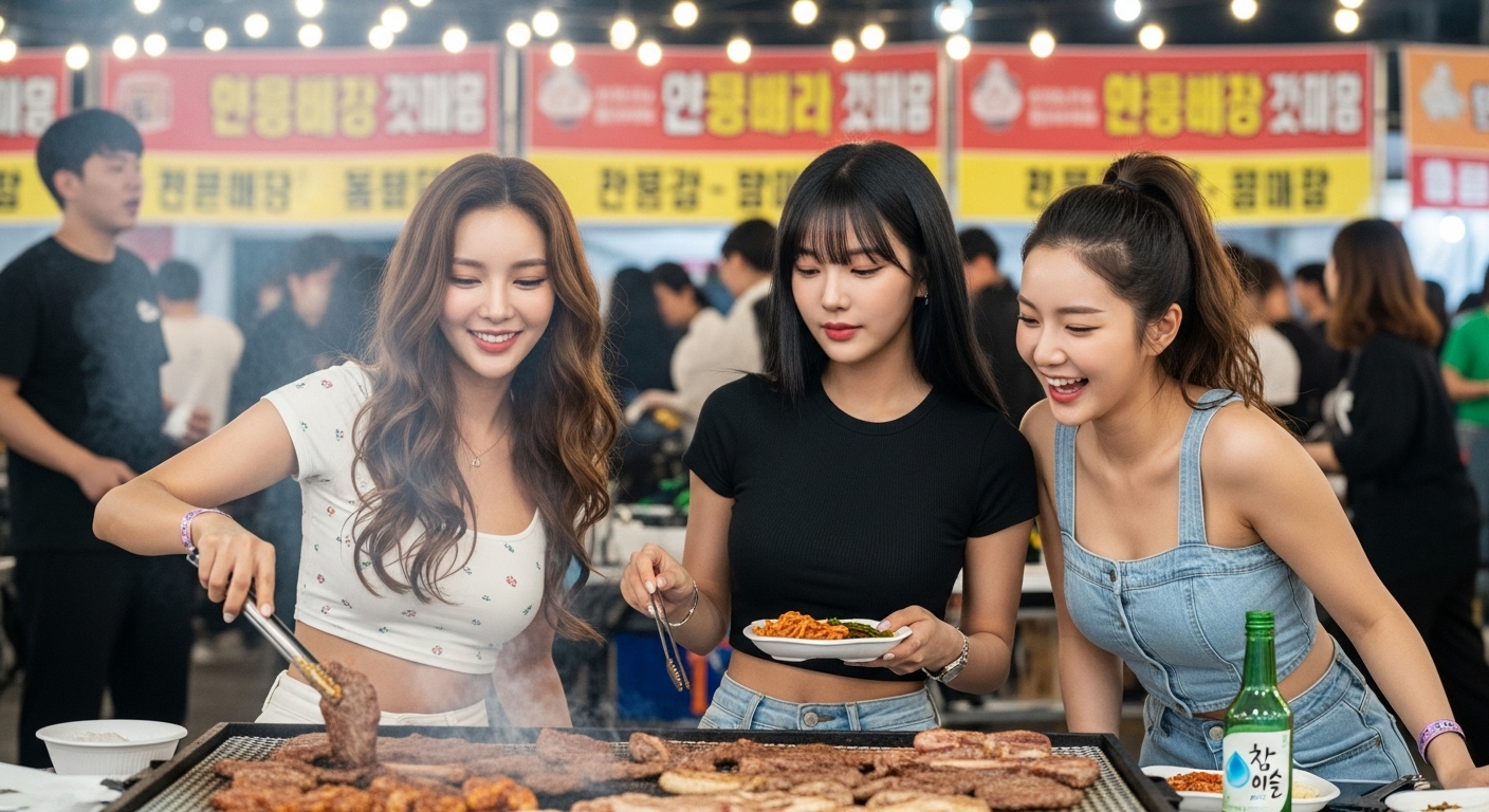 고기구워먹는 여자들