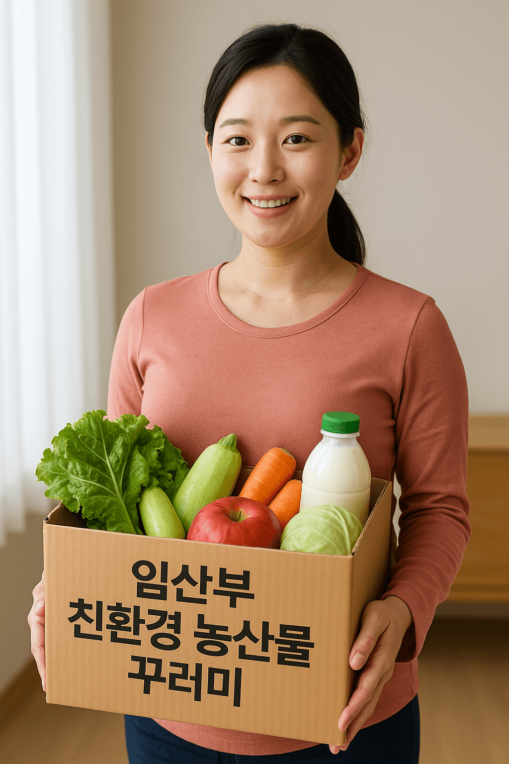 임산부 친환경 농산물 꾸러미