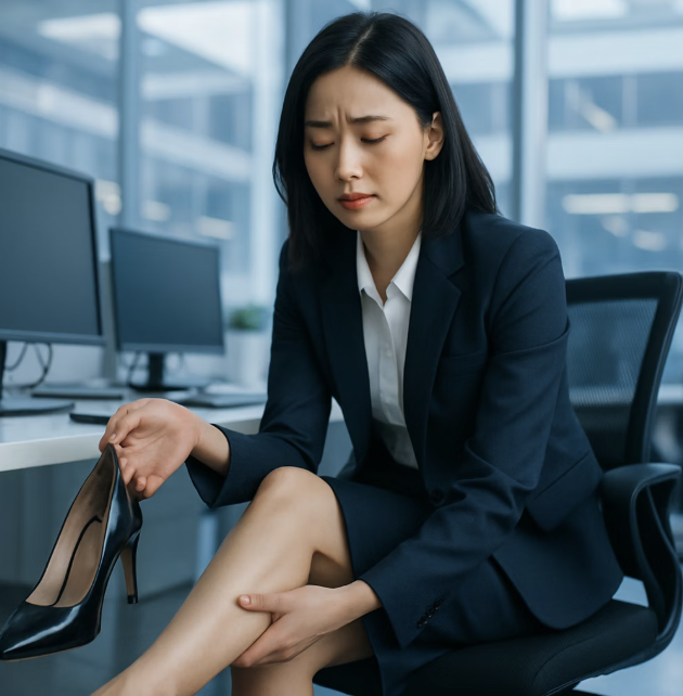 발가락 바로 아래&amp;#44; 앞쪽이 욱신거린다면