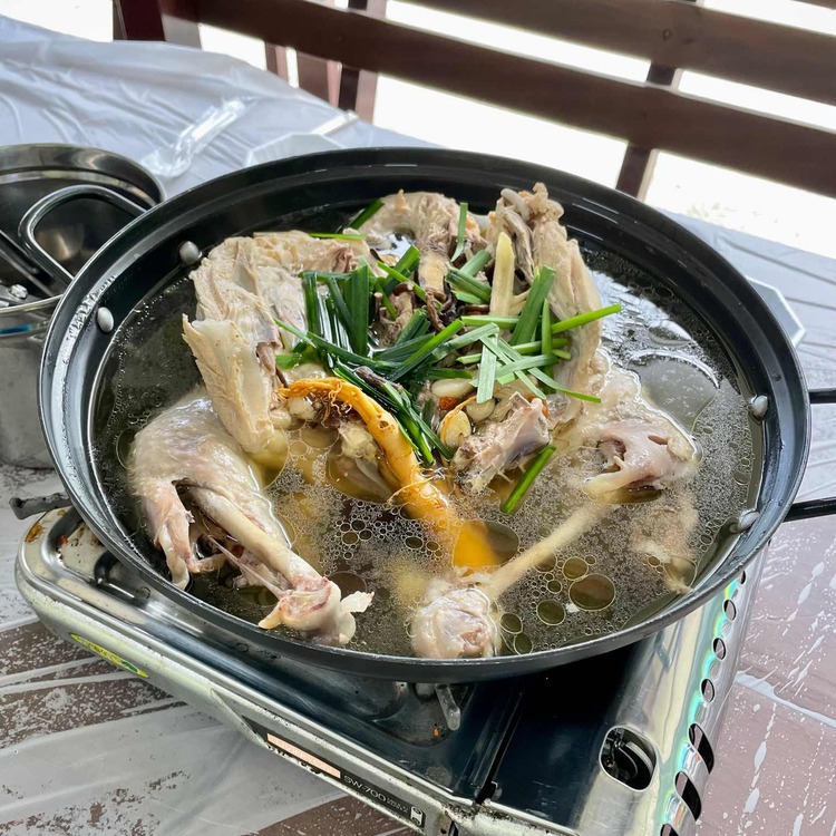 오리백숙