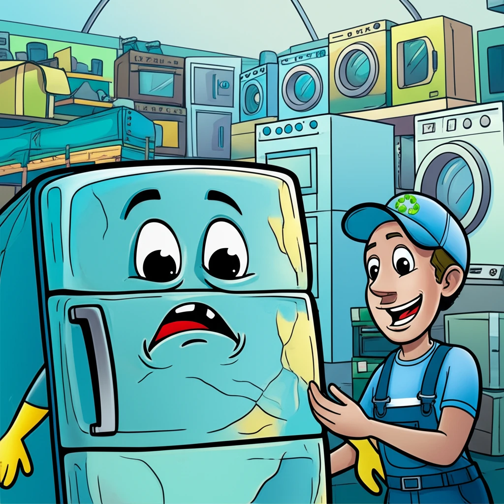 폐가전 처리 고민 끝! 고물상 수거 ..