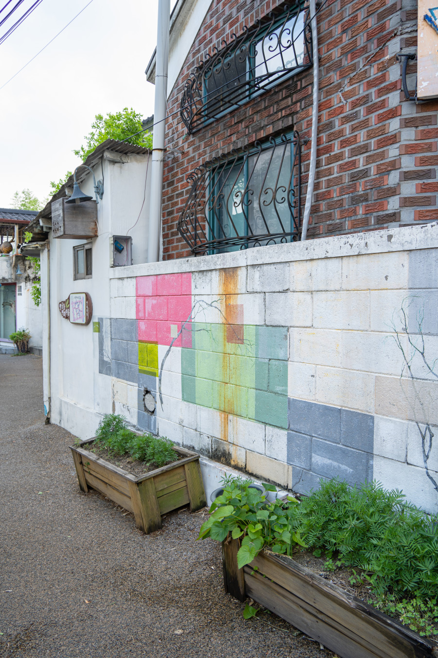 행궁동 벽화골목 작품