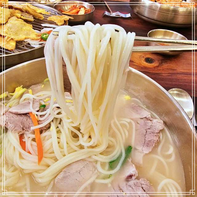 제주도 제주공항 맛집 제주 고기국수, 비빔국수