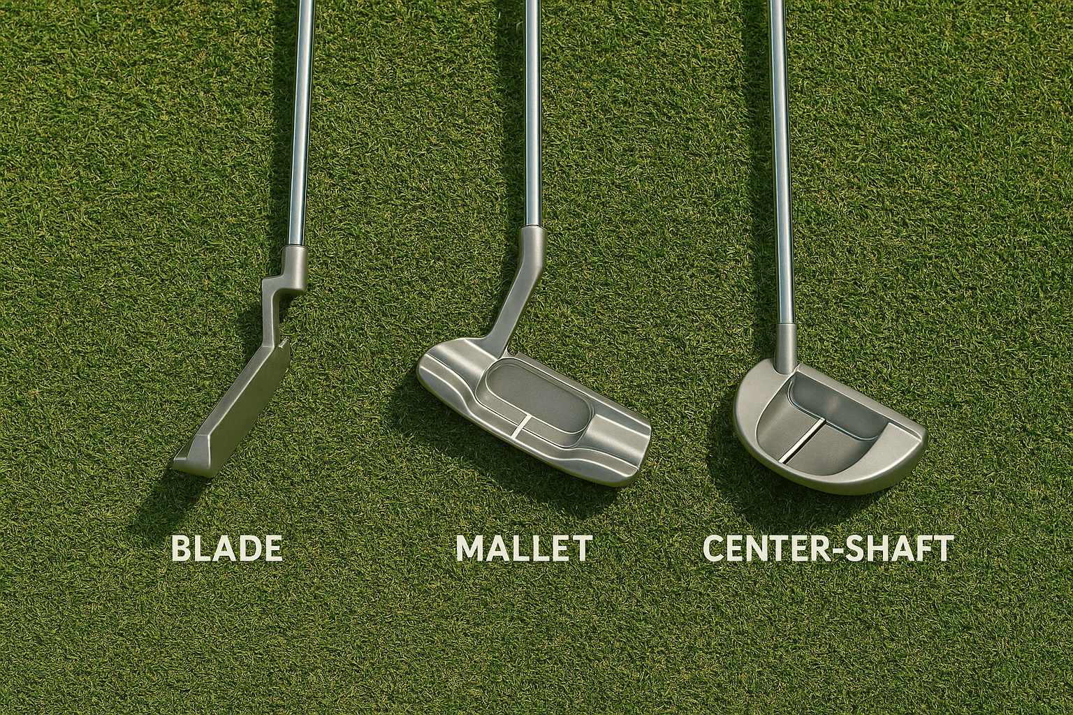 퍼터 종류별 명칭과 특징 관련 사진