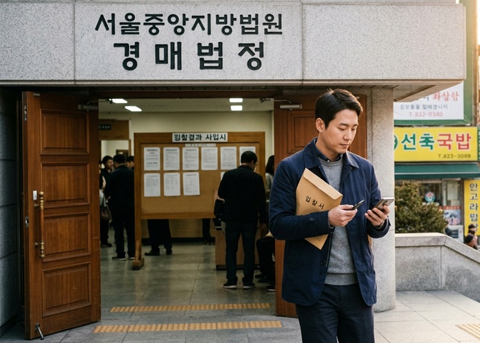경매 세 번째 유찰 관련 사진