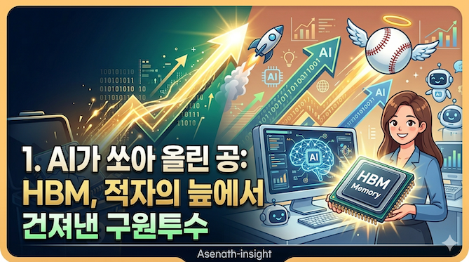 1. AI가 쏘아 올린 공: HBM, 적자의 늪에서 건져낸 구원투수